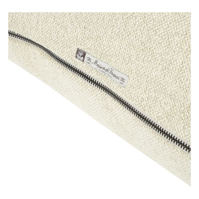 Kissen Vice Versa in Vintage- Chenille | Zementgrau