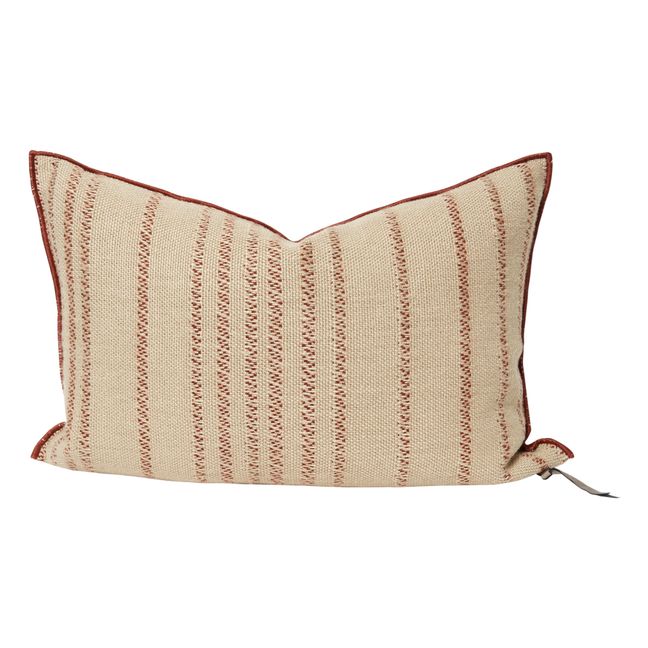 Vice Versa Embroidered Myre Cushion Clay