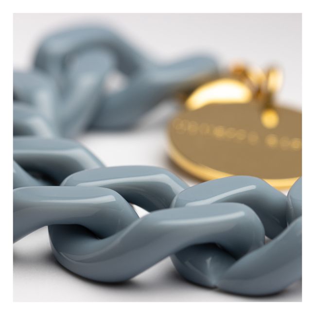 Bracelet Flat Chain | Bleu