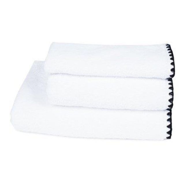 Handtuch aus Baumwolle Issey | Weiß