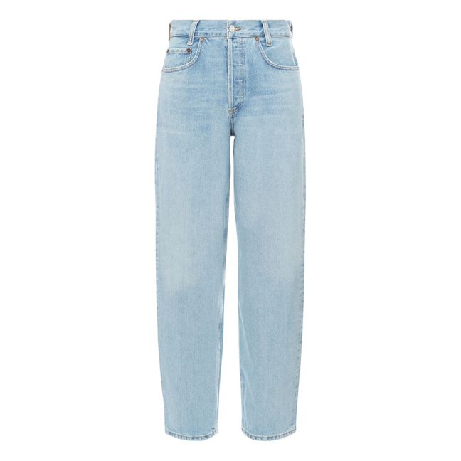 Baggy Tapered Organic Cotton Jeans dimension