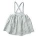 Eloise Linen Apron Dress Grün- Miniatur produit n°0