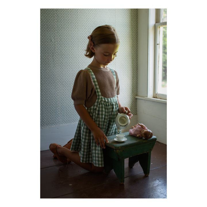 soor ploom Eloise Linen Apron Dress 4y | www.fleettracktz.com