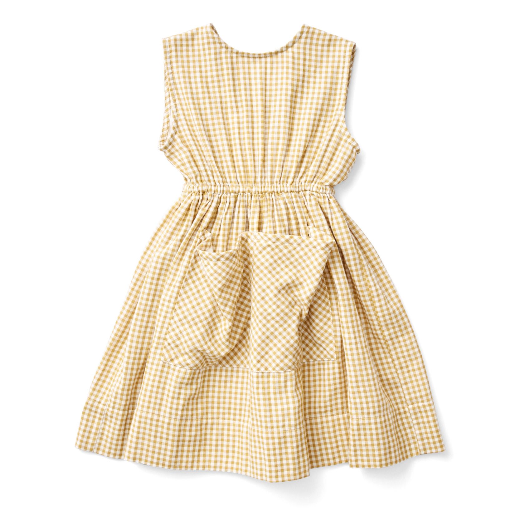 Orla Organic Cotton Muslin Dress Gelb- Produktbild Nr. 0