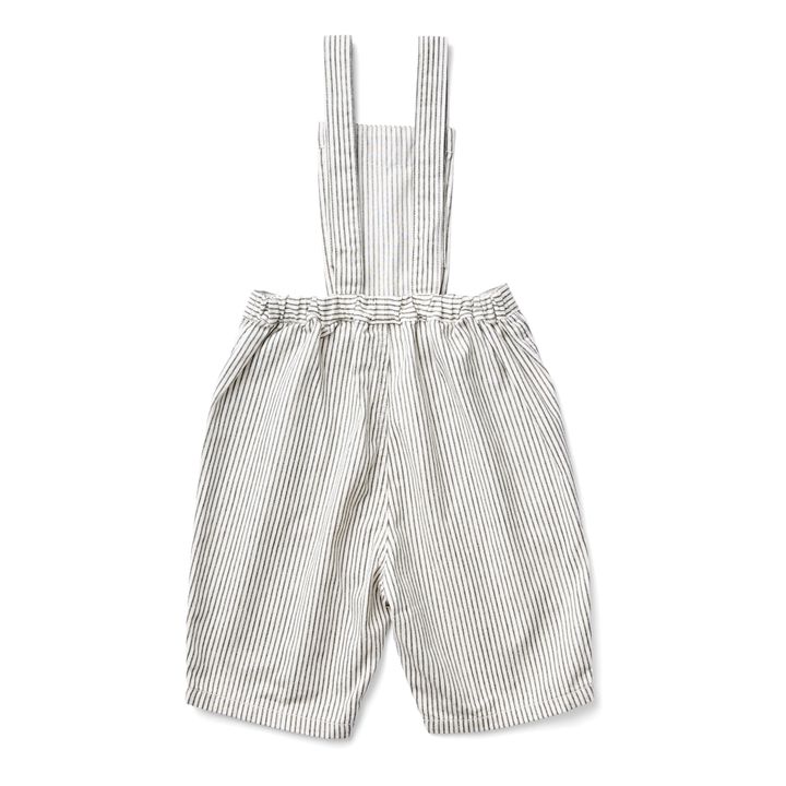 Soor Ploom - Charlie Striped Overalls - Ecru | Smallable