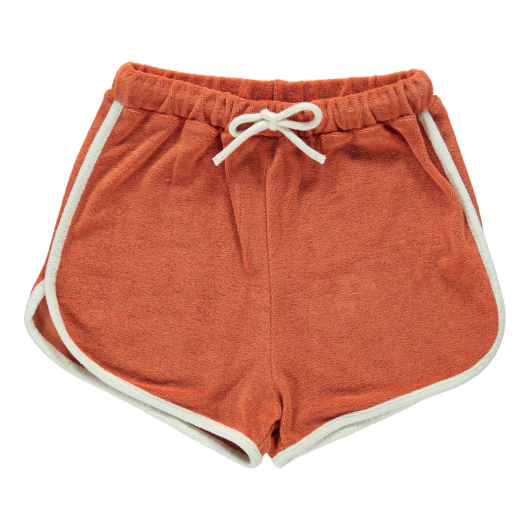 Organic Cotton Retro Shorts Red- Product image n°0