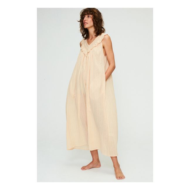 Thyme Nightgown - Women’s Collection - Rosa Melocotón