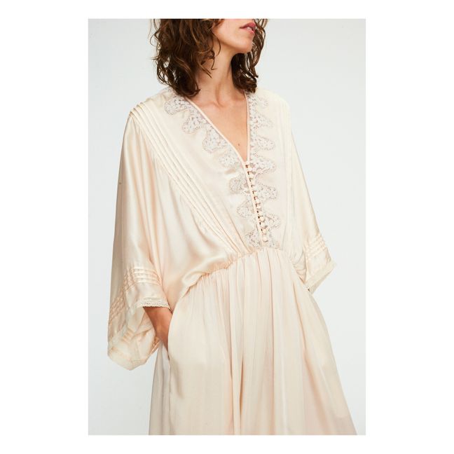 Honeysuckle Nightgown - Women’s Collection - Grauweiß