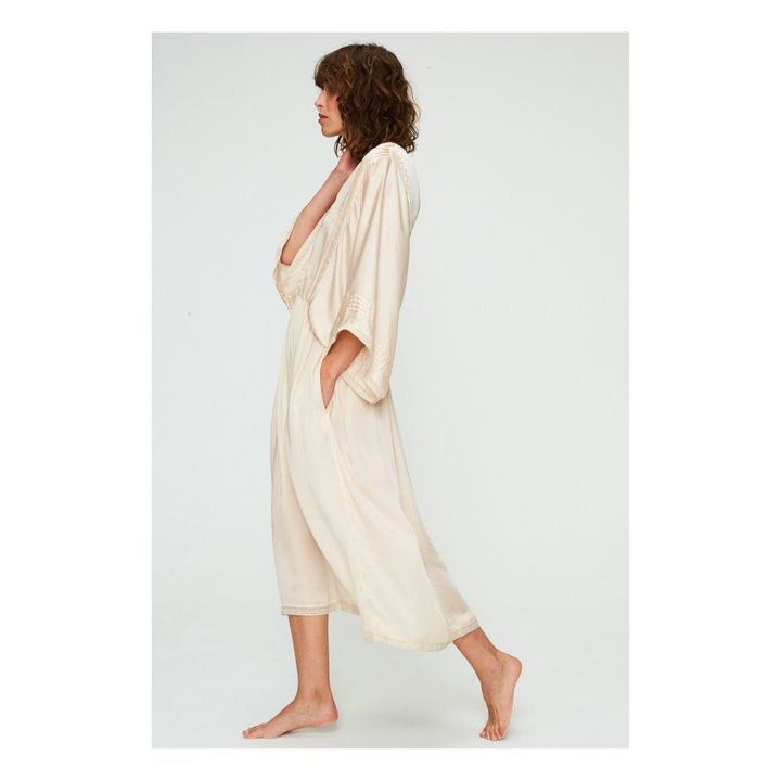 Robe de Nuit Honeysuckle - Collection Femme - Blanc cassé- Image produit n°3