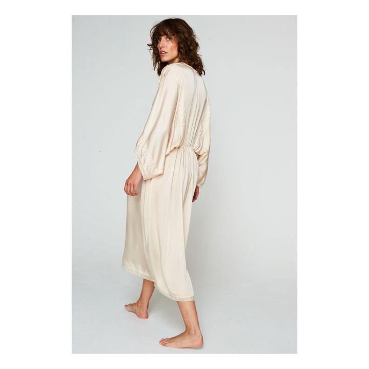 Robe de Nuit Honeysuckle - Collection Femme - Blanc cassé- Image produit n°5