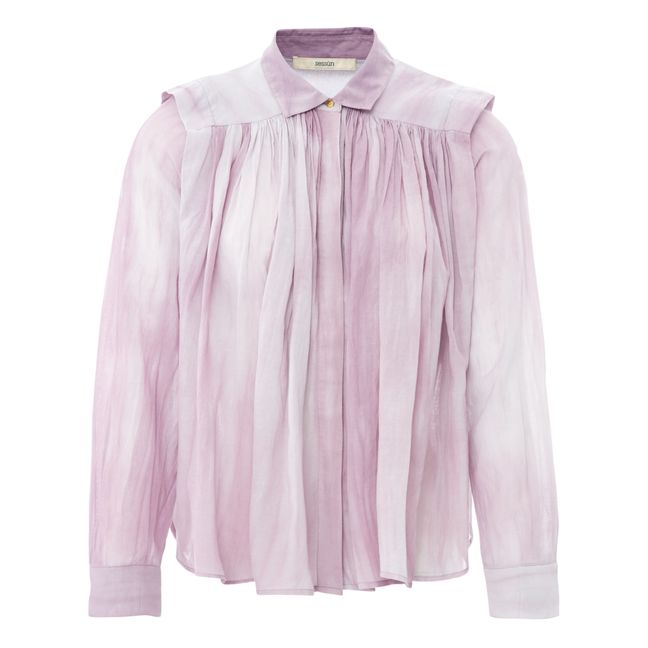 Chemise Doramour Tie and Dye  Lilas