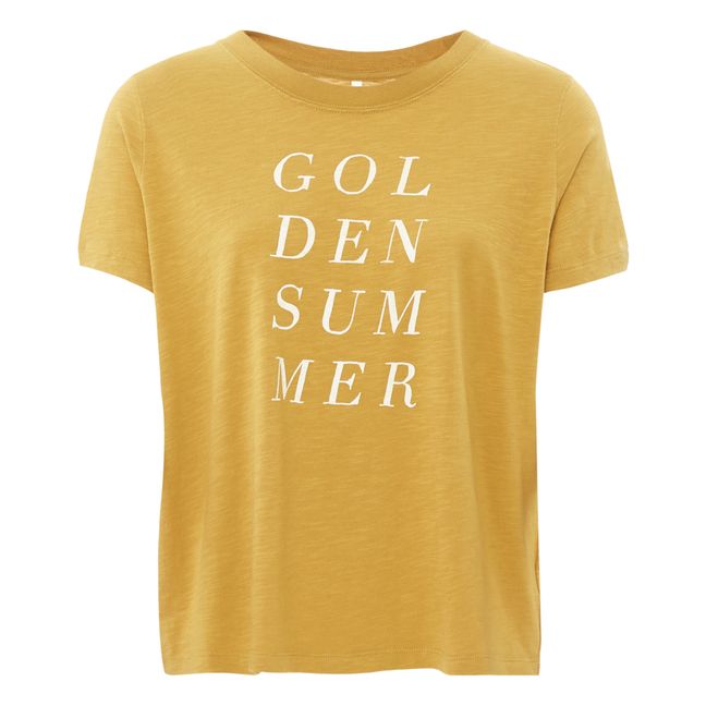 T-Shirt - Damenkollektion - Gelb