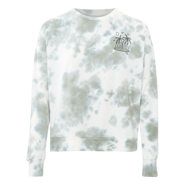 Sweat Tie and Dye - Collection Femme - Vert