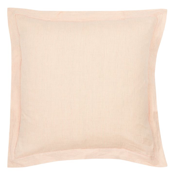Grace Hand Woven Cotton Pillowcase - Set of 2 | Red- Product image n°0