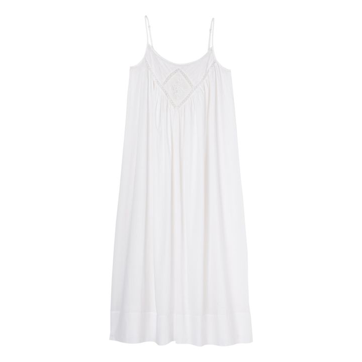 Sweat Pea Nightgown - Women’s Collection - Blanco- Imagen del producto n°0