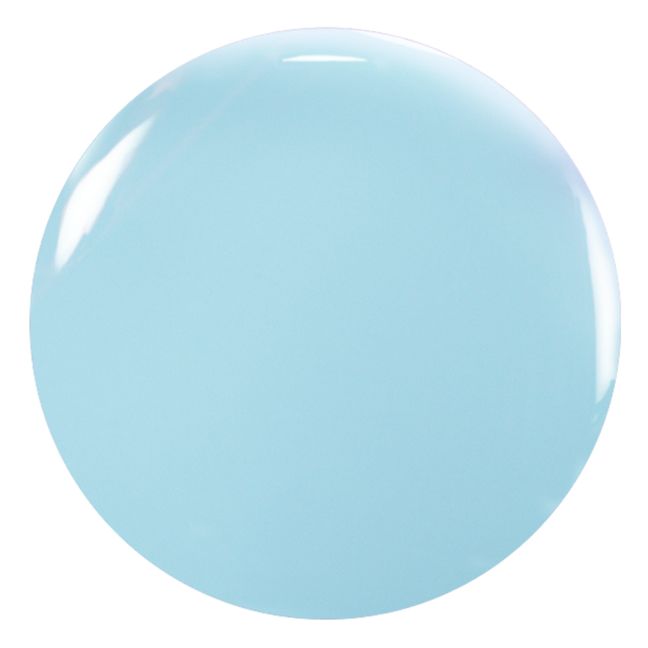 Smalto per unghie, semi-permanente, modello: Green Flash Light Blue - 15 ml