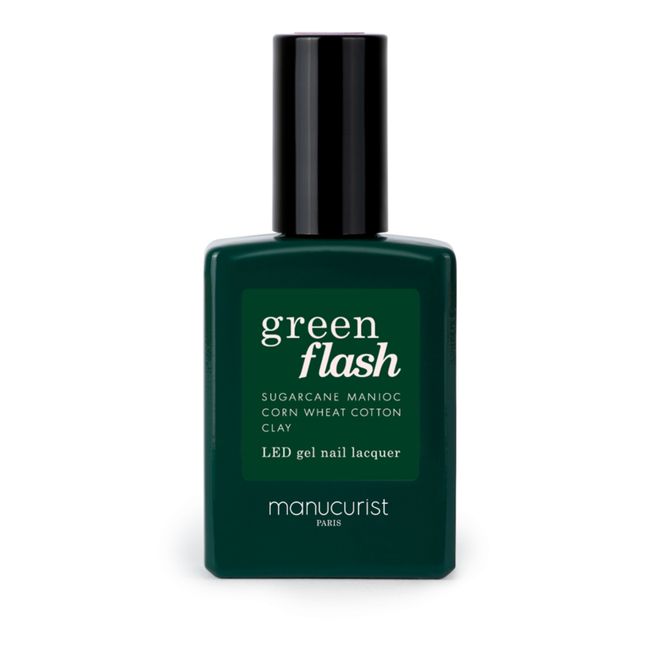 Emerald Green Flash Semi-Permanent Nail Polish - 15 ml
