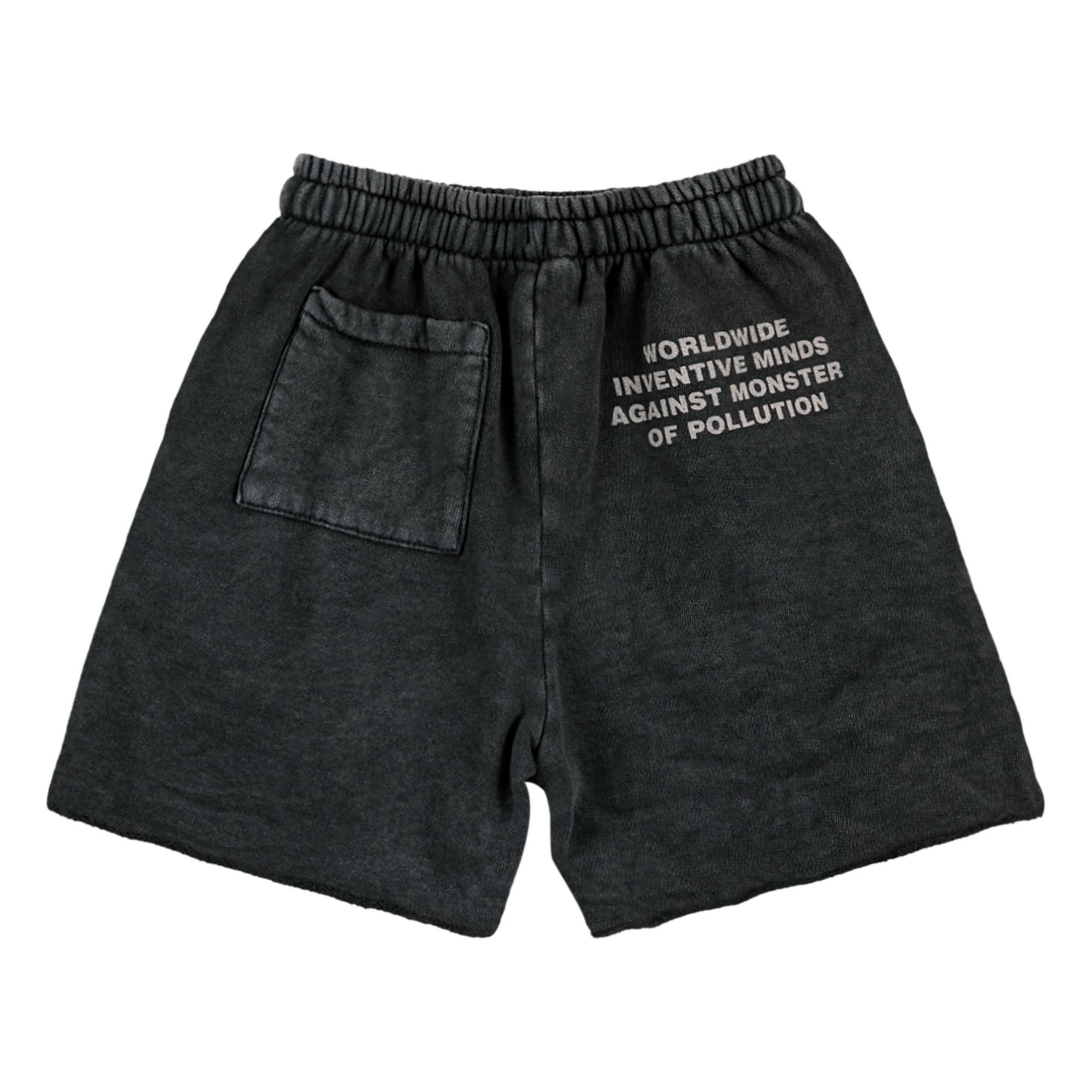 Organic Fleece Shorts - Iconic Collection - Grey- Product image n°7
