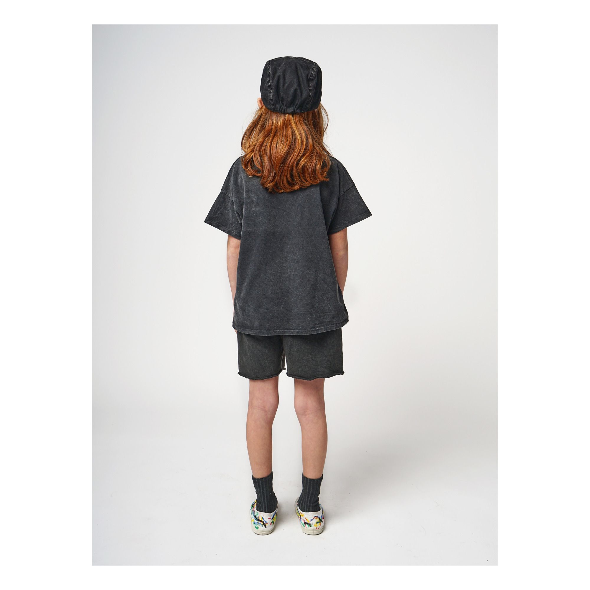 Organic Cotton T-shirt - Iconic Collection - Grey- Product image n°4