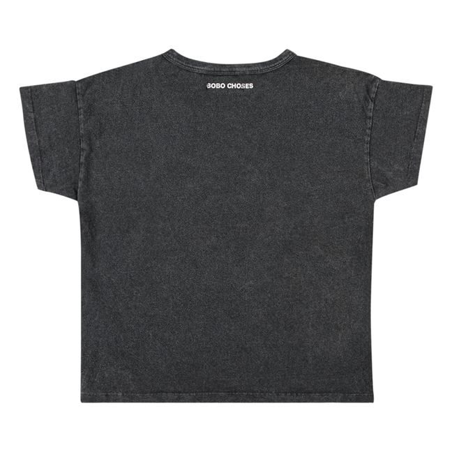 Organic Cotton T-shirt - Iconic Collection - Gris