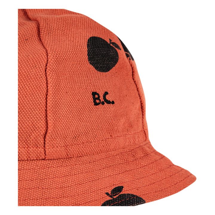 Organic Cotton Apple Hat - Iconic Collection - Orange- Product image n°4
