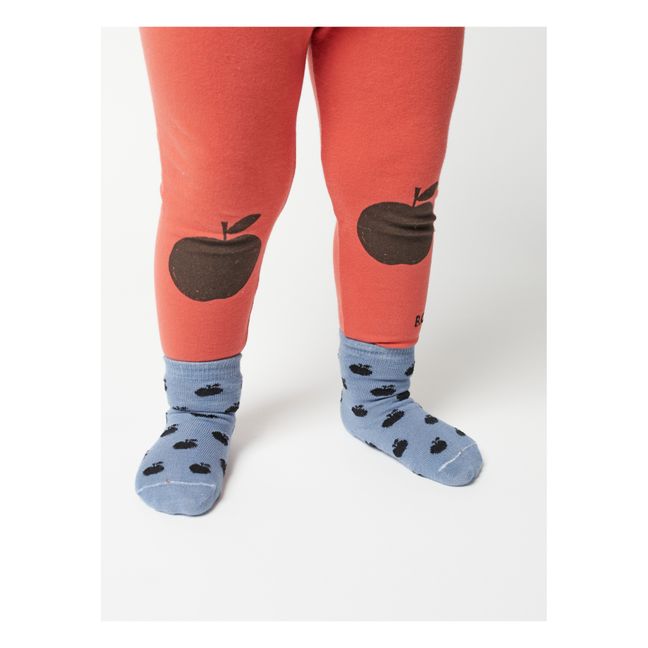 Organic Cotton Baby Socks - Set of 3 - Iconic Collection - Blu