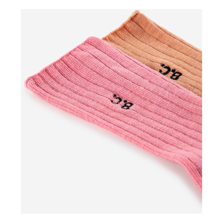 Organic Cotton Socks - Set of 3 - Iconic Collection  | Orange- Product image n°5