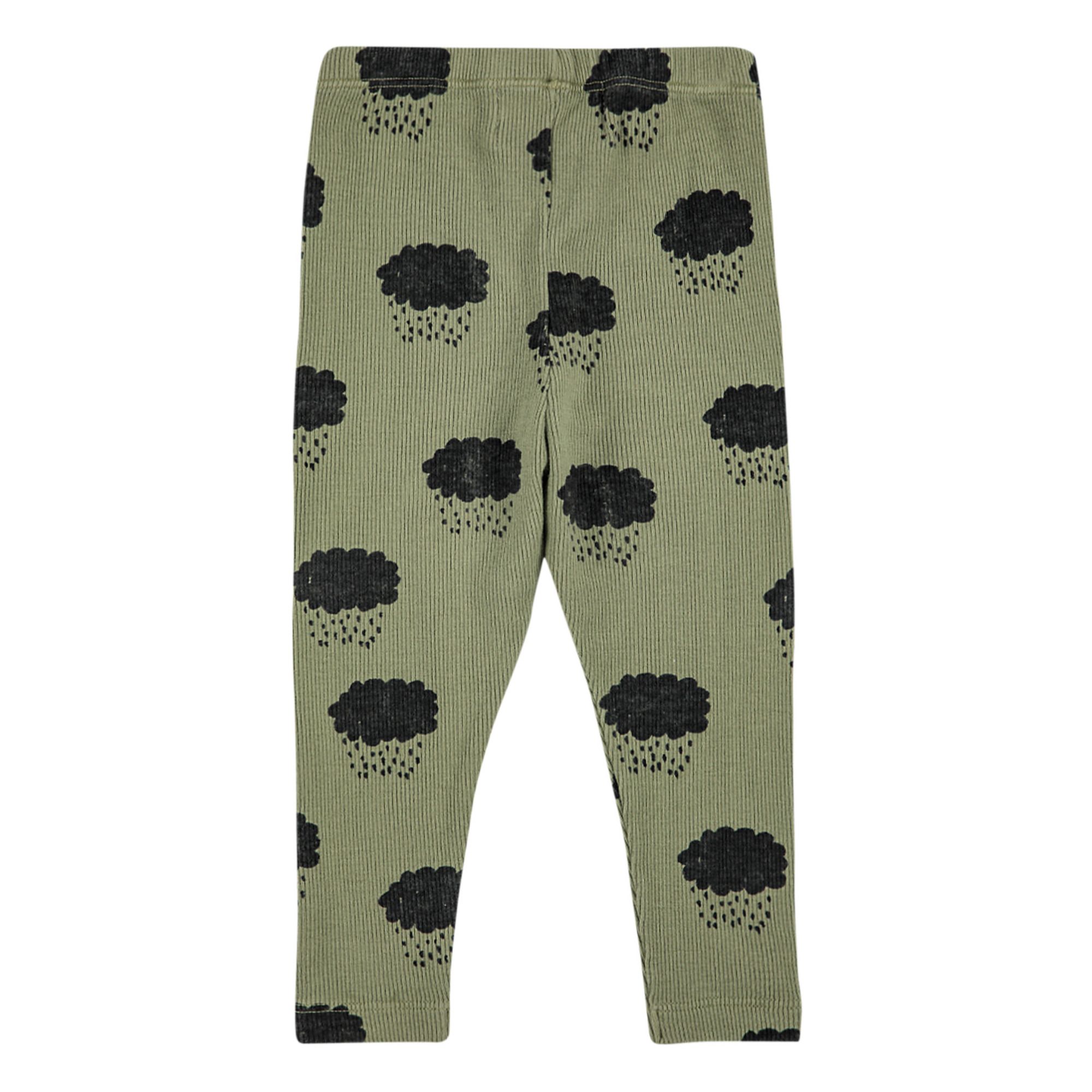 Organic Cotton Cloud Leggings - Iconic Collection - Green- Product image n°6