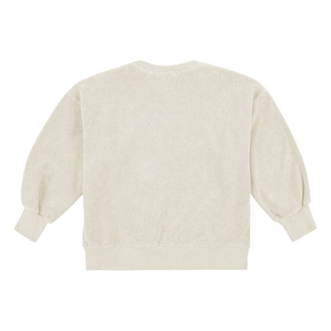 Organic Cotton Terry Cloth Cloud Sweatshirt - Iconic Collection - Blu