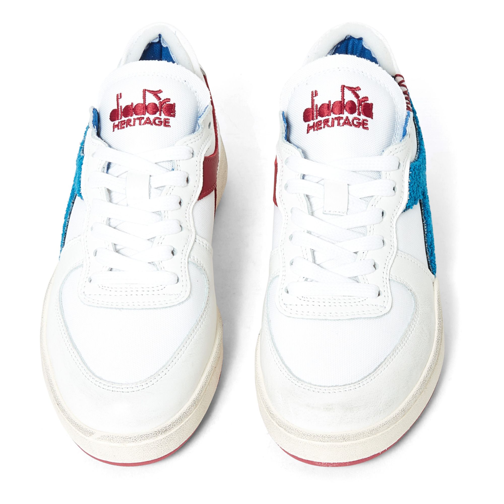 Row Cut Terry Cloth Mi Sneakers Blue- Product image n°3