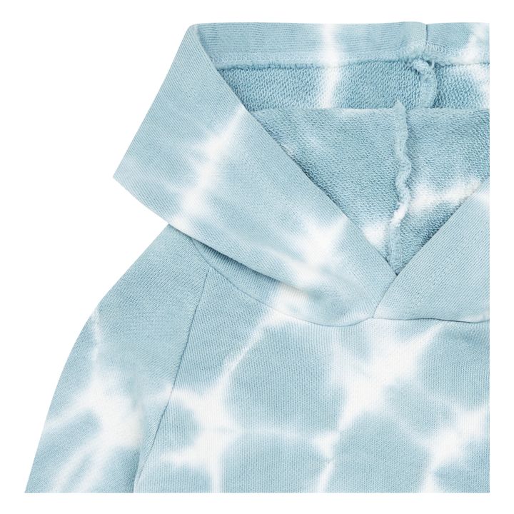 Hoodie Tie and Dye Bleu ciel- Image produit n°1