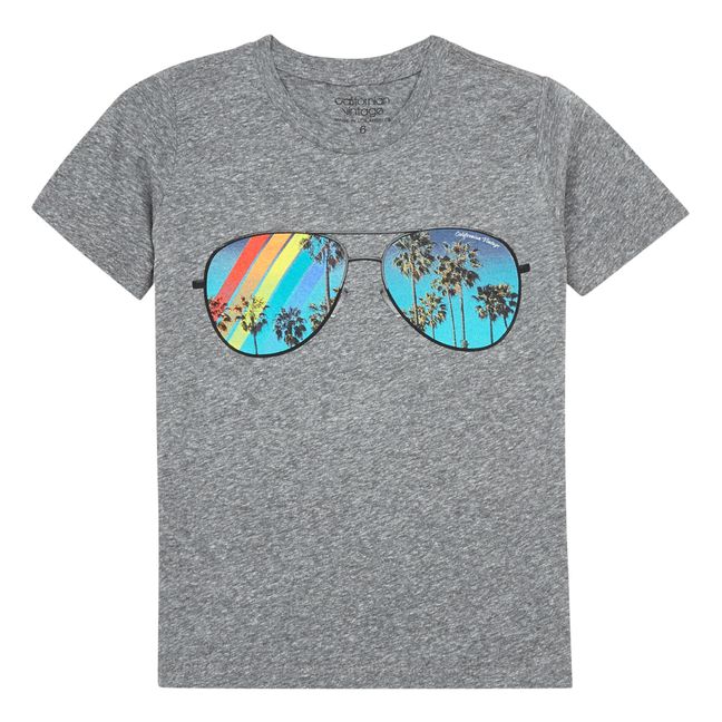 T-shirt Sunglasses Gris foncé