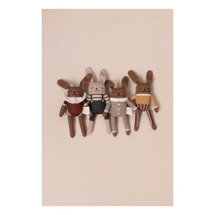 Soft Toy Bunny in a Romper Siena- Imagen del producto n°1