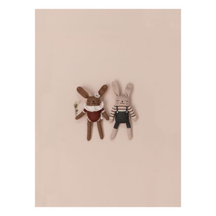 Soft Toy Bunny in a Romper Siena- Imagen del producto n°4