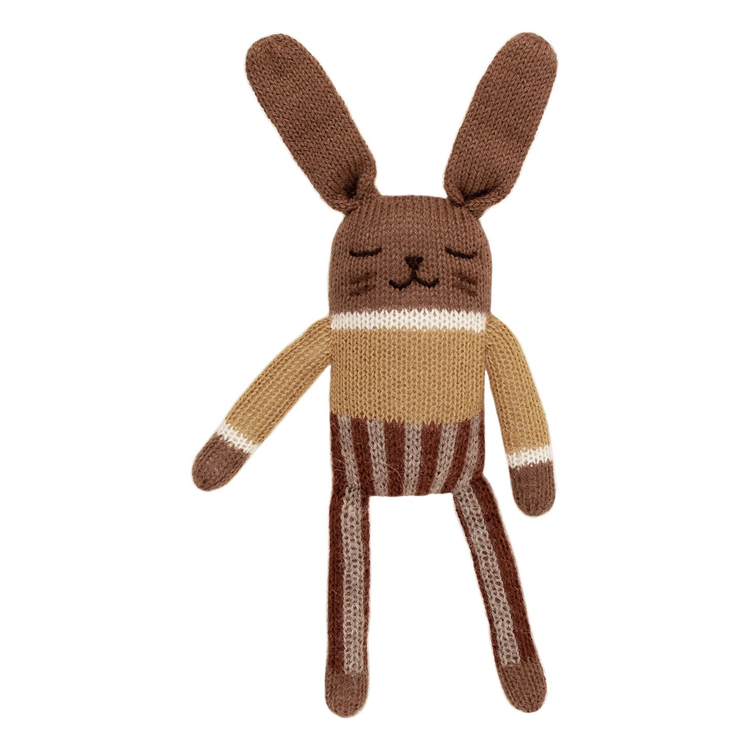Soft Toy Bunny in Striped Trousers- Product image n°0