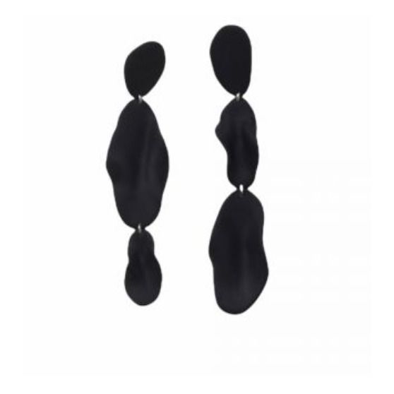 Vigne Earrings | Black