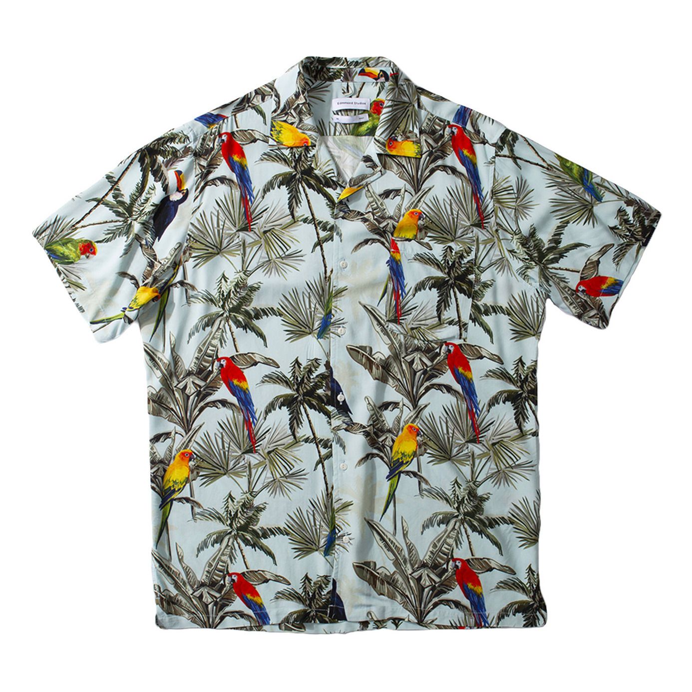 Parrot Short Sleeve Shirt Azzurro- Immagine del prodotto n°0