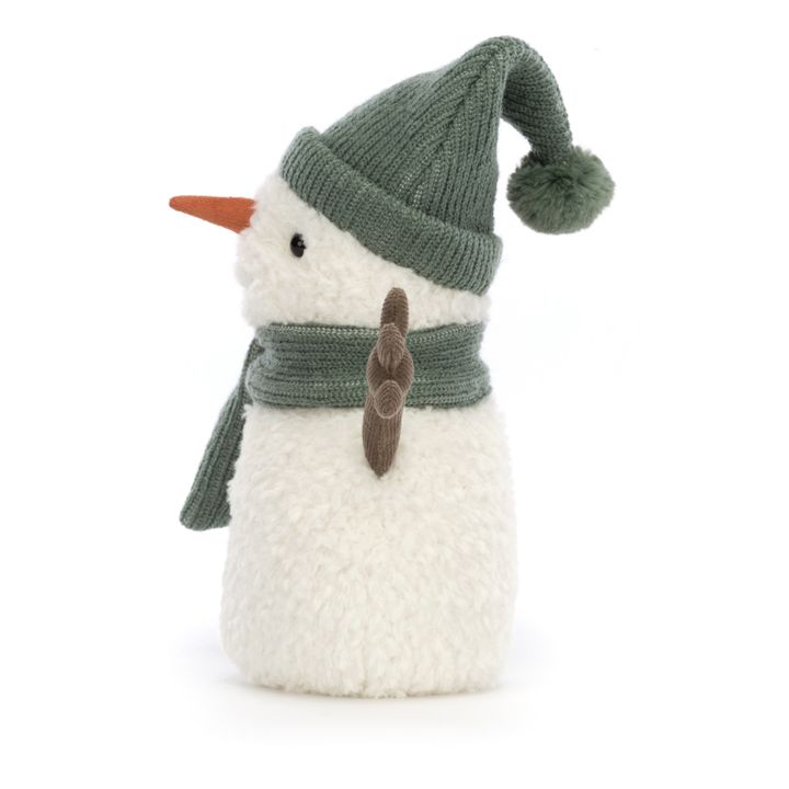 Maddy Snowman Soft Toy | Green- Product image n°2