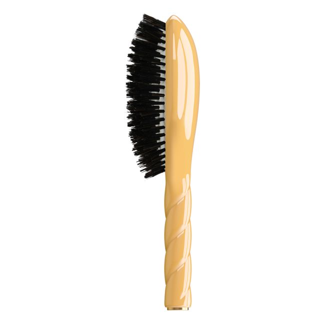 The All-Rounder N°01 Hairbrush - Care & Shine | Yellow
