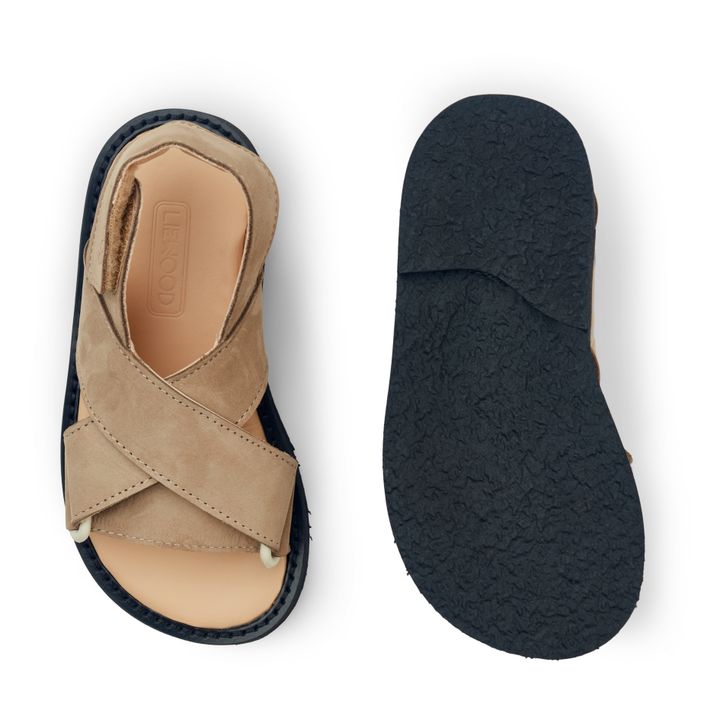 Sandales Cuir Jady | Beige- Image produit n°1