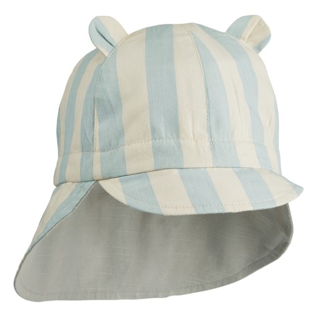 Gorm Organic Cotton Reversible Anti-UV Hat Light blue