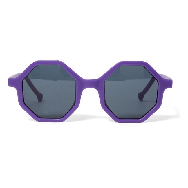 Sunglasses and Pouch - YEYE x Mini Kyomo | Violett