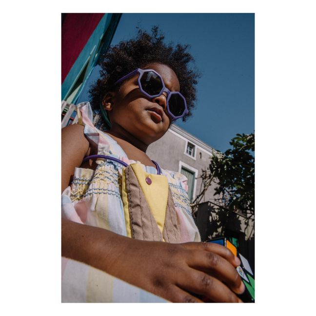 Occhiali da sole e Pochette YEYE X Mini Kyomo | Viola