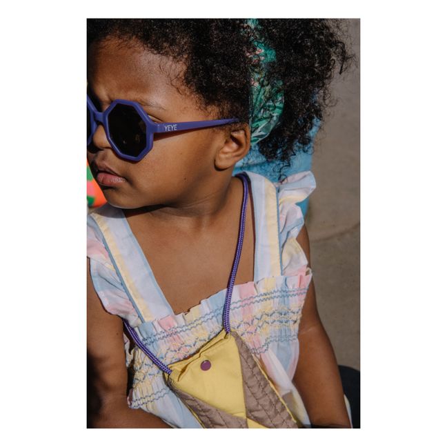 Occhiali da sole e Pochette YEYE X Mini Kyomo | Viola