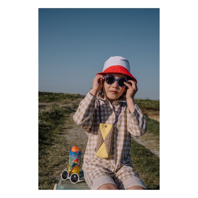 YEYE X Mini Kyomo Gafas de sol y funda | Violeta