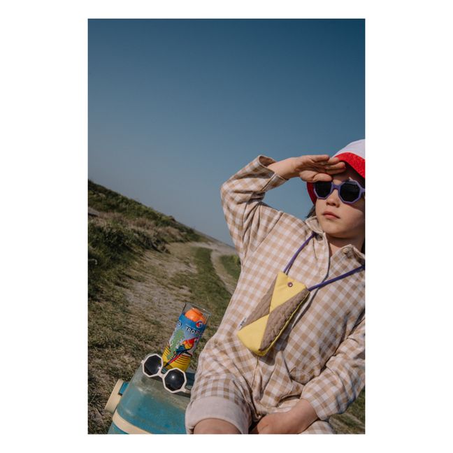 Sunglasses and Pouch - YEYE x Mini Kyomo Violett