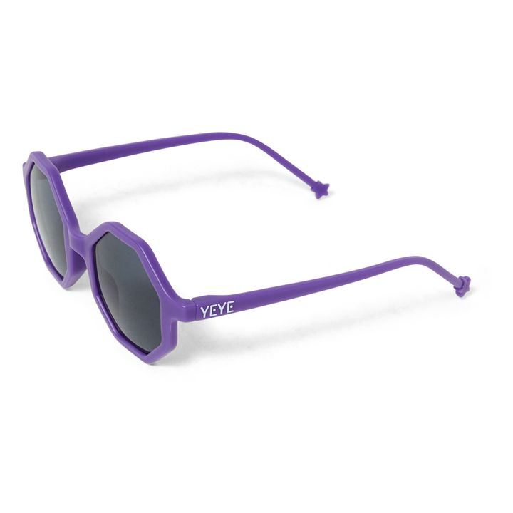 Sunglasses and Pouch - YEYE x Mini Kyomo | Violeta- Imagen del producto n°6