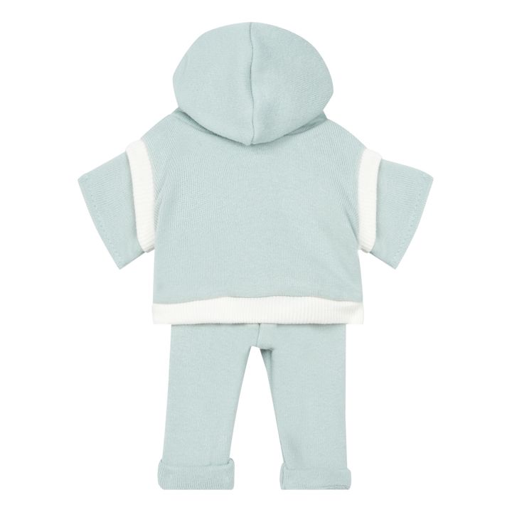 Zéphyr Top and Bottom Set for Babies Collection Green- Product image n°2