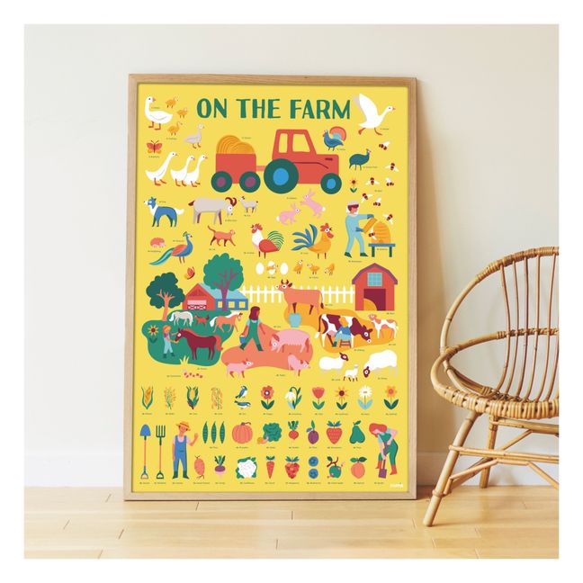 Farm Poster and Stickers