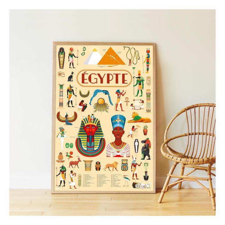 Póster con pegatinas Egipto- Imagen del producto n°1
